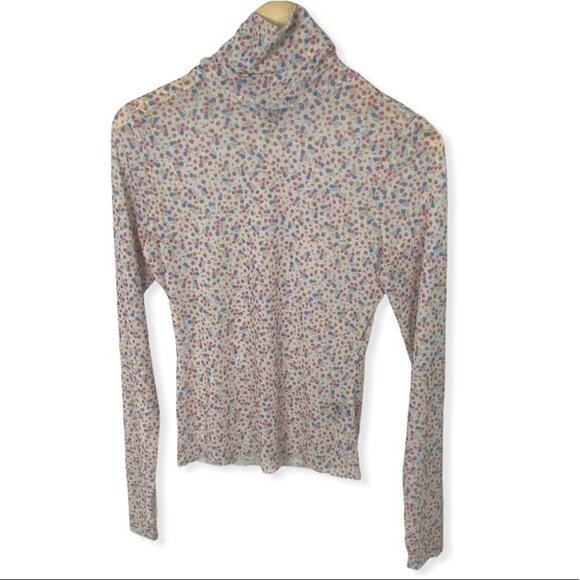 Revolve AFRM‎ Zadie Top Ditsy Summer Floral Size Medium Dollskill Sheer Top NEW - Picture 4 of 10